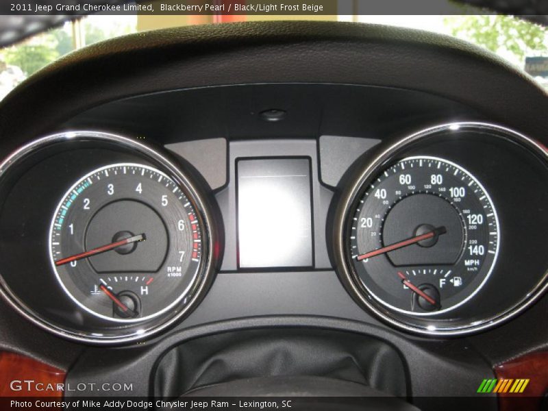 Blackberry Pearl / Black/Light Frost Beige 2011 Jeep Grand Cherokee Limited