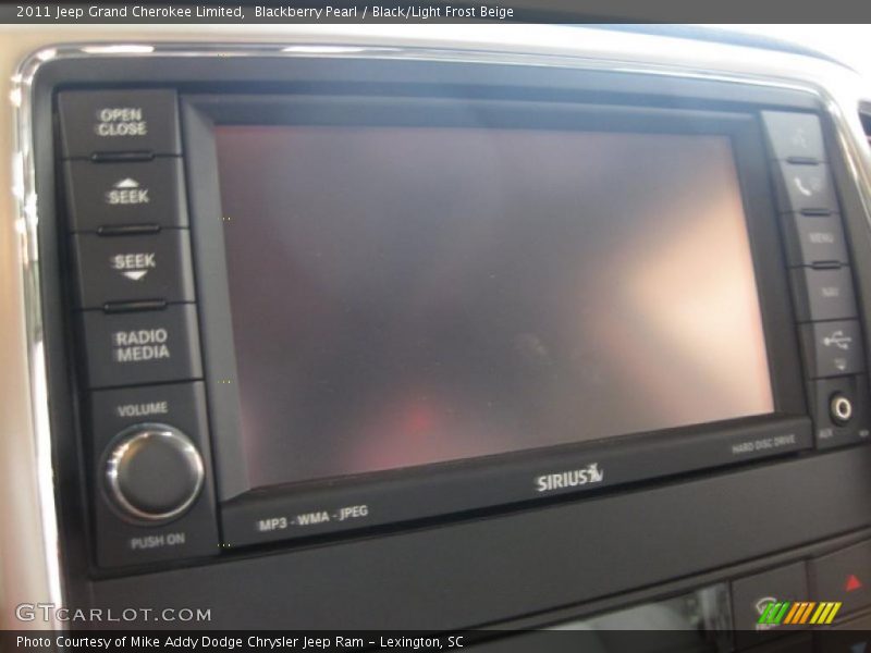 Blackberry Pearl / Black/Light Frost Beige 2011 Jeep Grand Cherokee Limited