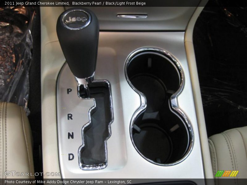 Blackberry Pearl / Black/Light Frost Beige 2011 Jeep Grand Cherokee Limited