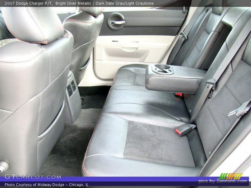 Bright Silver Metallic / Dark Slate Gray/Light Graystone 2007 Dodge Charger R/T