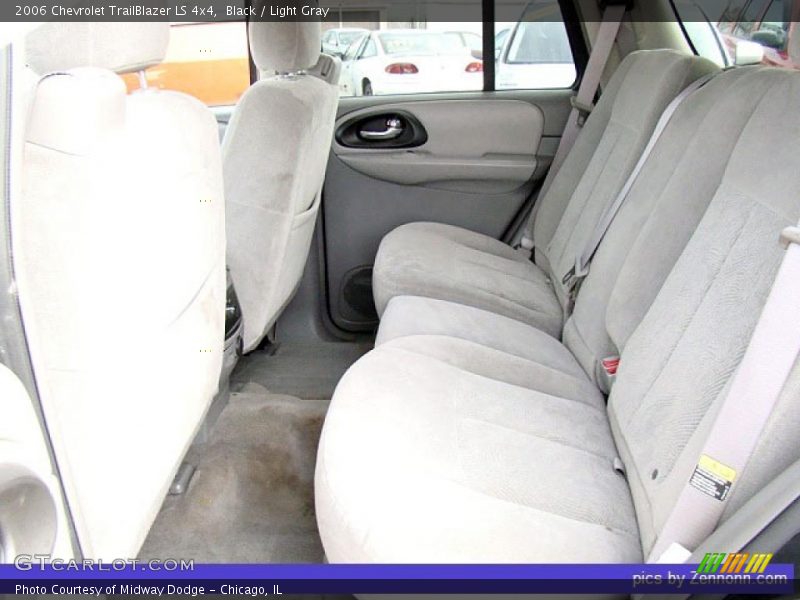 Black / Light Gray 2006 Chevrolet TrailBlazer LS 4x4