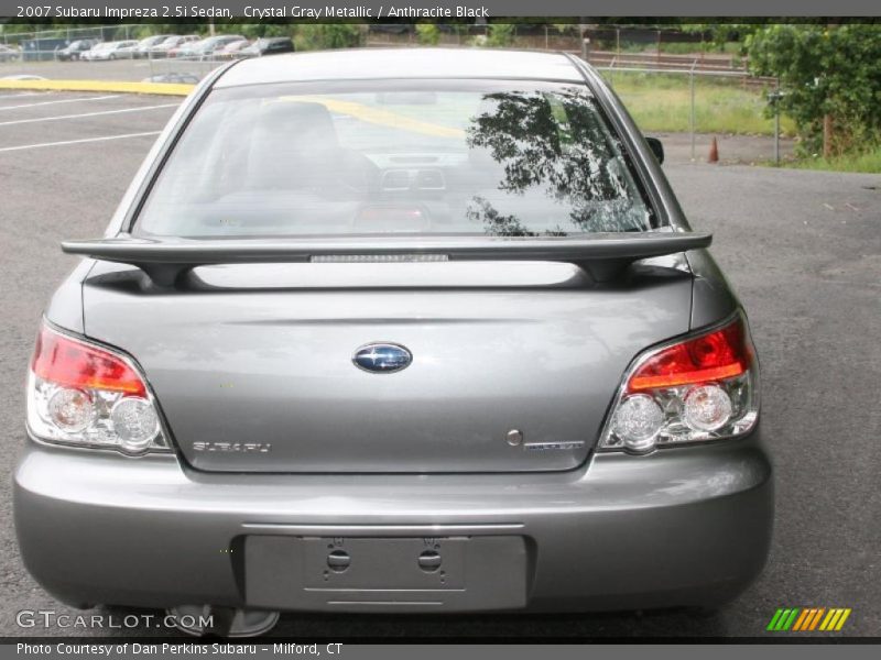 Crystal Gray Metallic / Anthracite Black 2007 Subaru Impreza 2.5i Sedan