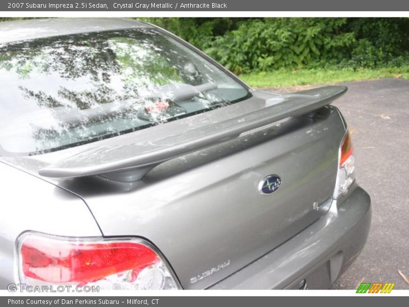 Crystal Gray Metallic / Anthracite Black 2007 Subaru Impreza 2.5i Sedan