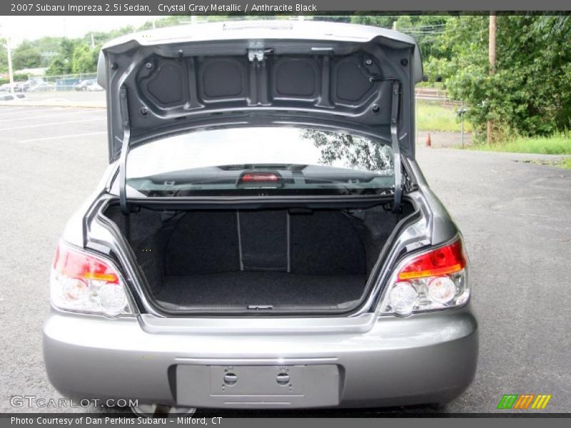 Crystal Gray Metallic / Anthracite Black 2007 Subaru Impreza 2.5i Sedan
