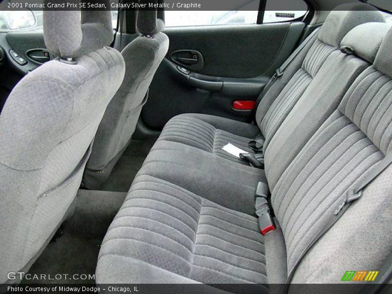 Galaxy Silver Metallic / Graphite 2001 Pontiac Grand Prix SE Sedan