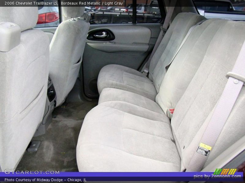 Bordeaux Red Metallic / Light Gray 2006 Chevrolet TrailBlazer LS