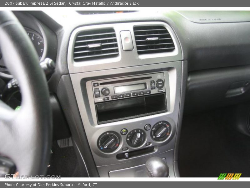 Crystal Gray Metallic / Anthracite Black 2007 Subaru Impreza 2.5i Sedan
