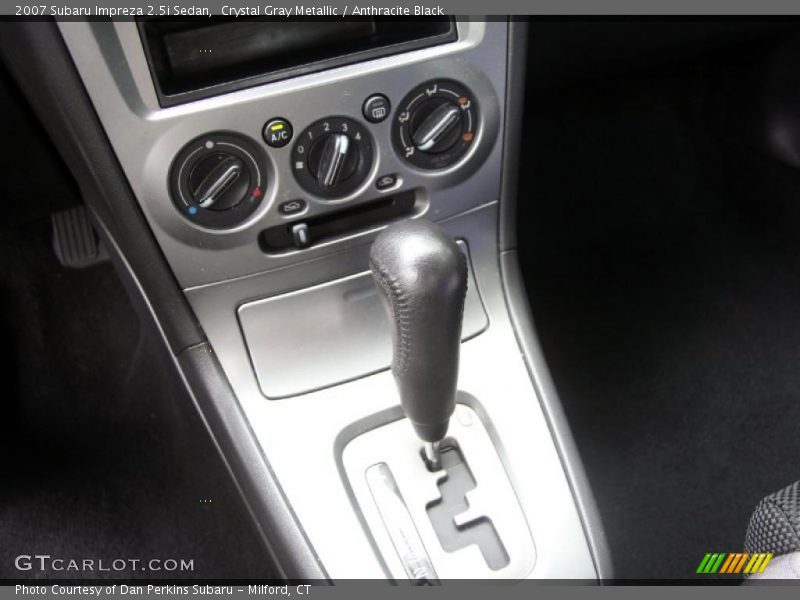 Crystal Gray Metallic / Anthracite Black 2007 Subaru Impreza 2.5i Sedan