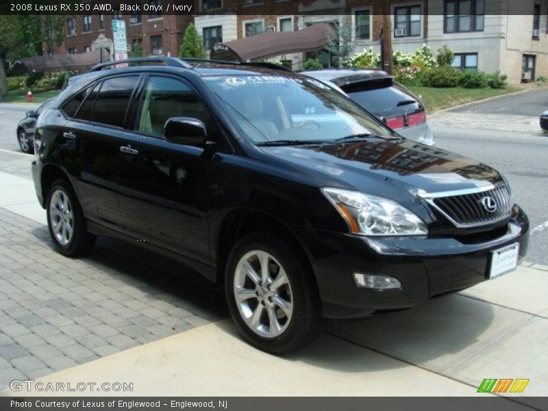 Black Onyx / Ivory 2008 Lexus RX 350 AWD