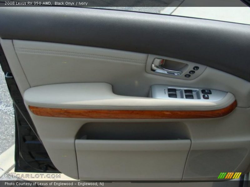 Black Onyx / Ivory 2008 Lexus RX 350 AWD