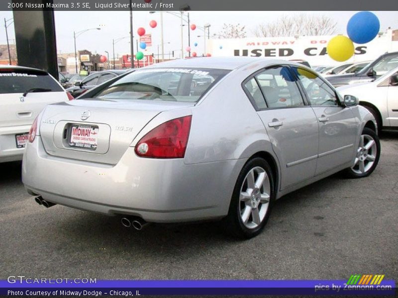 Liquid Silver Metallic / Frost 2006 Nissan Maxima 3.5 SE