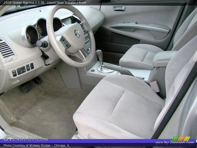 Liquid Silver Metallic / Frost 2006 Nissan Maxima 3.5 SE