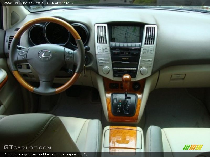 Black Onyx / Ivory 2008 Lexus RX 350 AWD