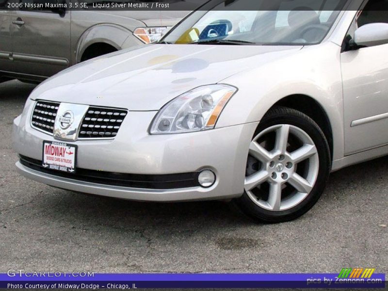 Liquid Silver Metallic / Frost 2006 Nissan Maxima 3.5 SE