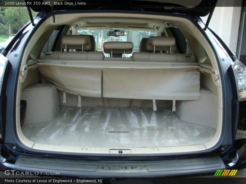 Black Onyx / Ivory 2008 Lexus RX 350 AWD