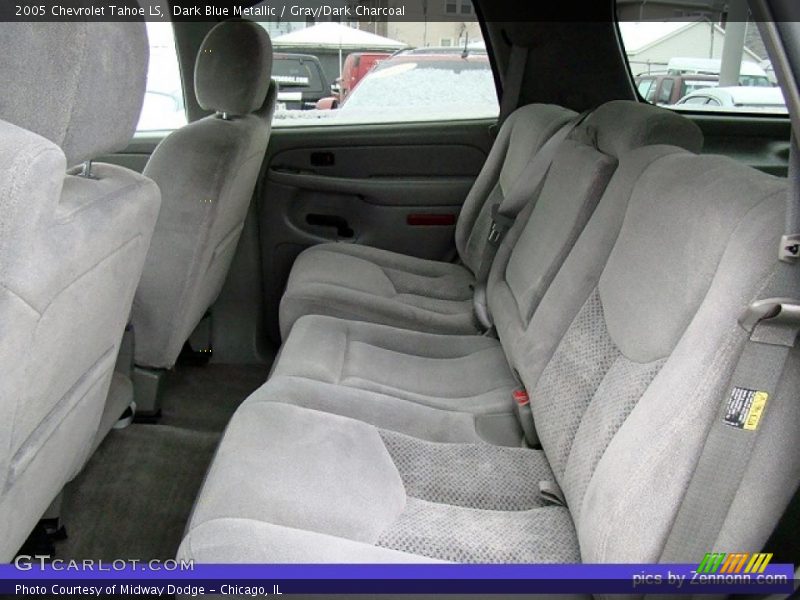 Dark Blue Metallic / Gray/Dark Charcoal 2005 Chevrolet Tahoe LS