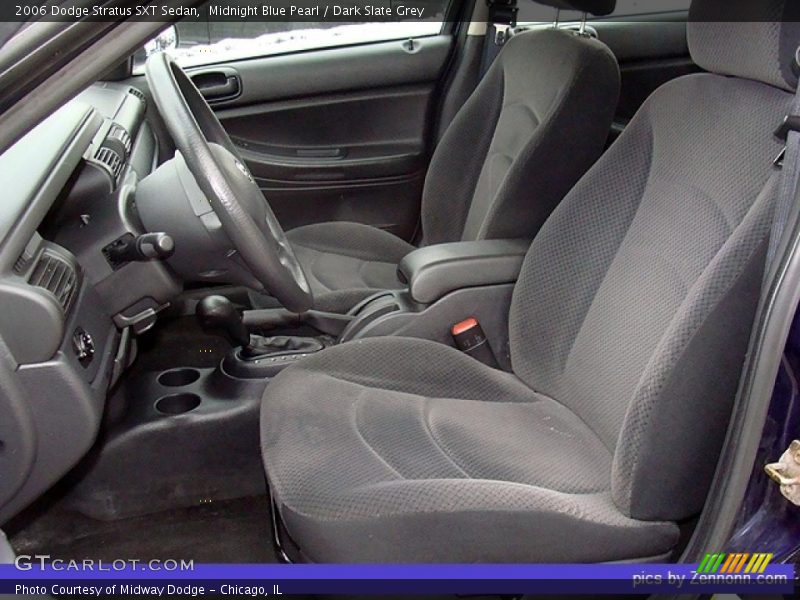 Midnight Blue Pearl / Dark Slate Grey 2006 Dodge Stratus SXT Sedan