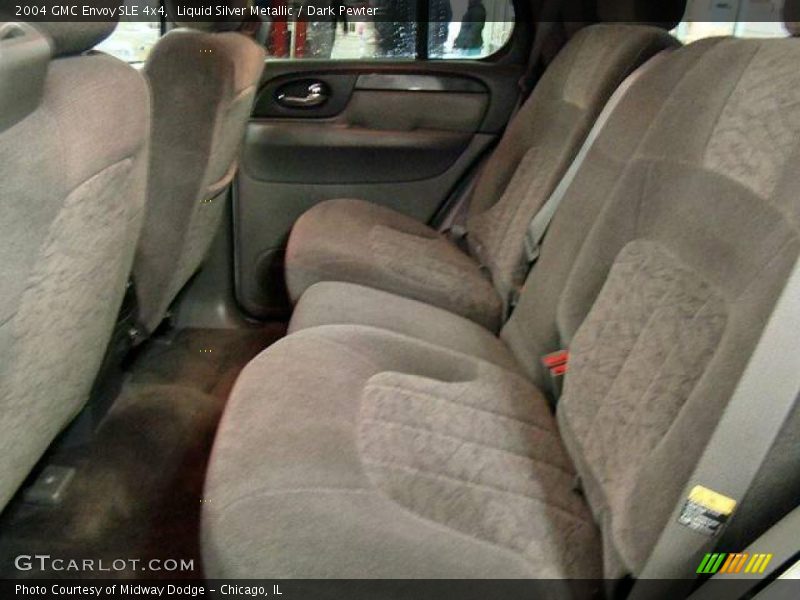 Liquid Silver Metallic / Dark Pewter 2004 GMC Envoy SLE 4x4