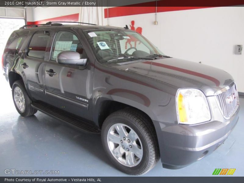 Storm Gray Metallic / Ebony 2010 GMC Yukon SLT