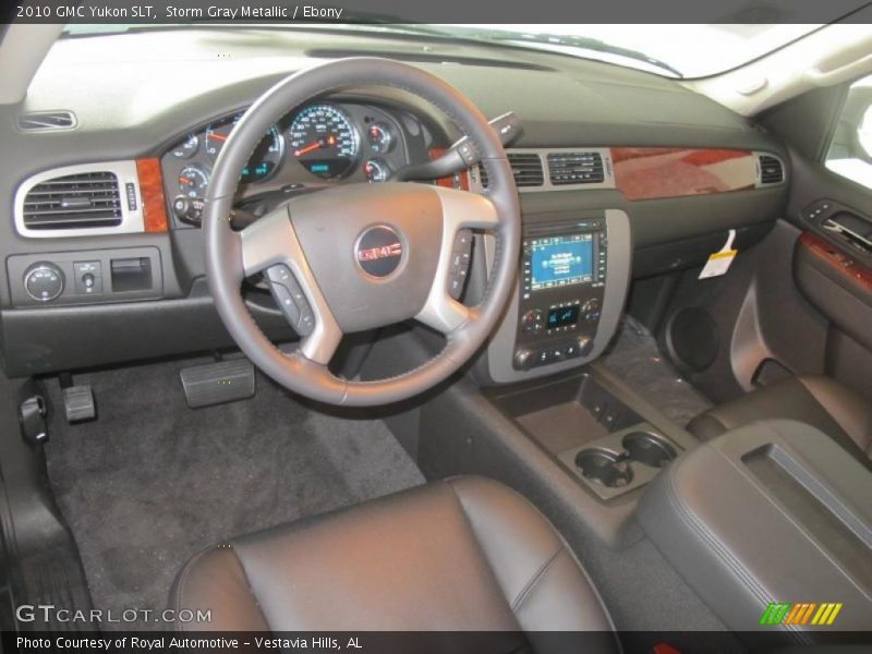 Storm Gray Metallic / Ebony 2010 GMC Yukon SLT