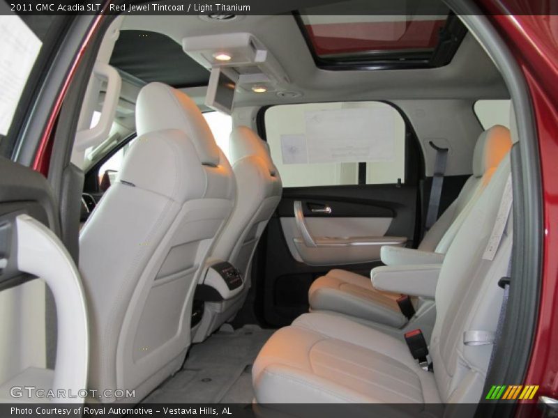 Red Jewel Tintcoat / Light Titanium 2011 GMC Acadia SLT