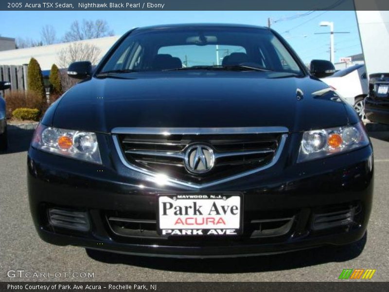 Nighthawk Black Pearl / Ebony 2005 Acura TSX Sedan