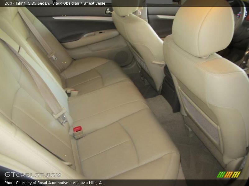 Black Obsidian / Wheat Beige 2007 Infiniti G 35 Sedan