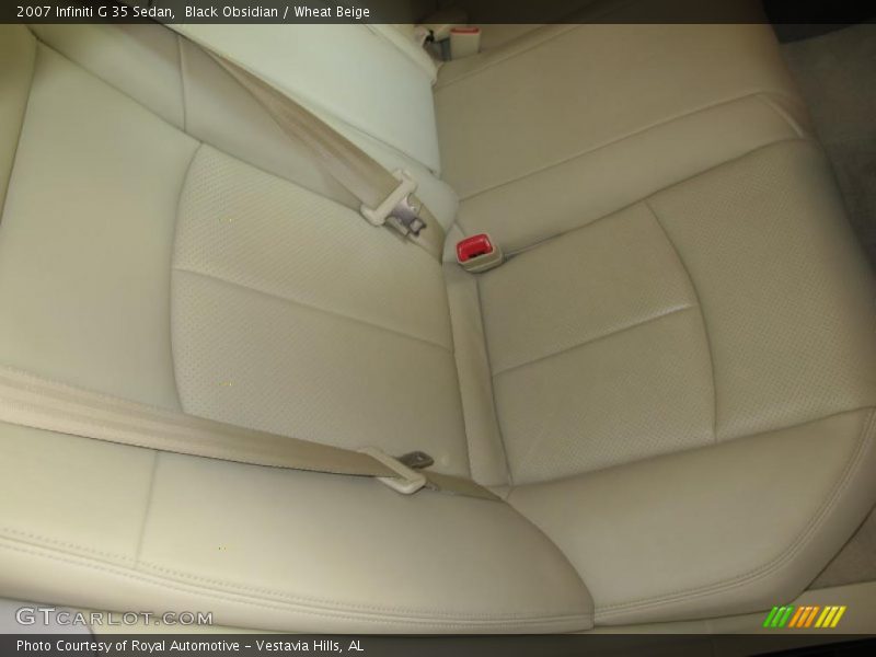 Black Obsidian / Wheat Beige 2007 Infiniti G 35 Sedan