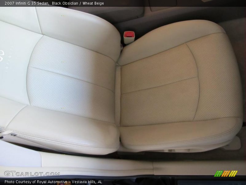 Black Obsidian / Wheat Beige 2007 Infiniti G 35 Sedan