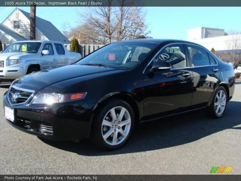 Nighthawk Black Pearl / Ebony 2005 Acura TSX Sedan