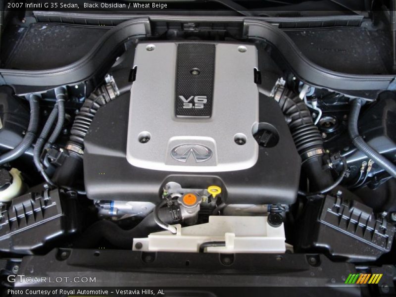 Black Obsidian / Wheat Beige 2007 Infiniti G 35 Sedan