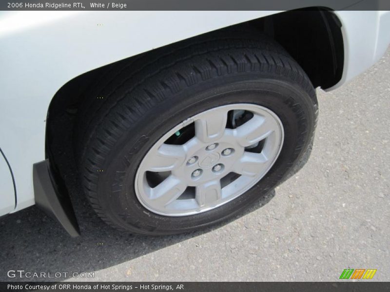 White / Beige 2006 Honda Ridgeline RTL