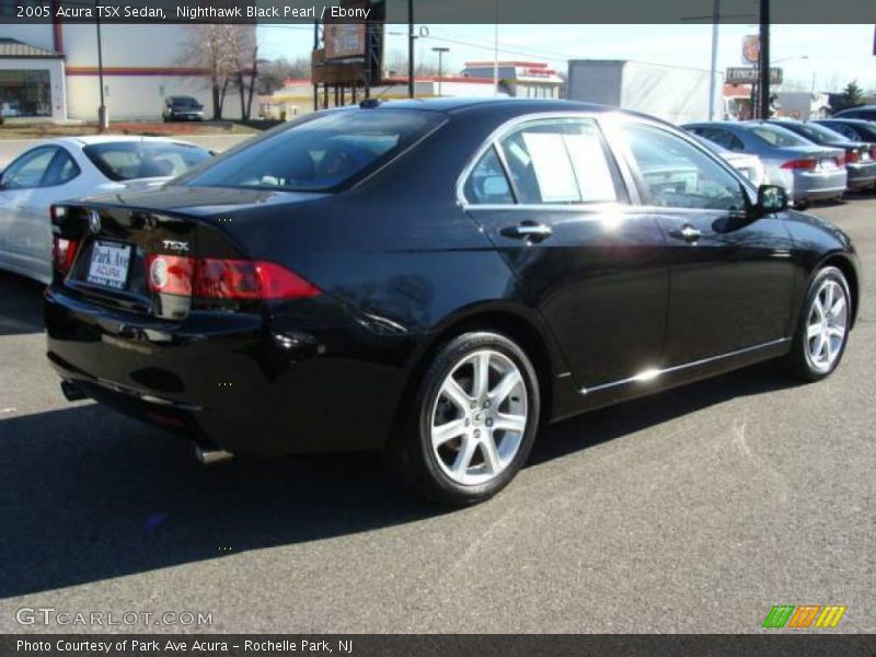 Nighthawk Black Pearl / Ebony 2005 Acura TSX Sedan