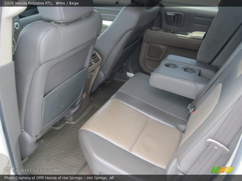 White / Beige 2006 Honda Ridgeline RTL