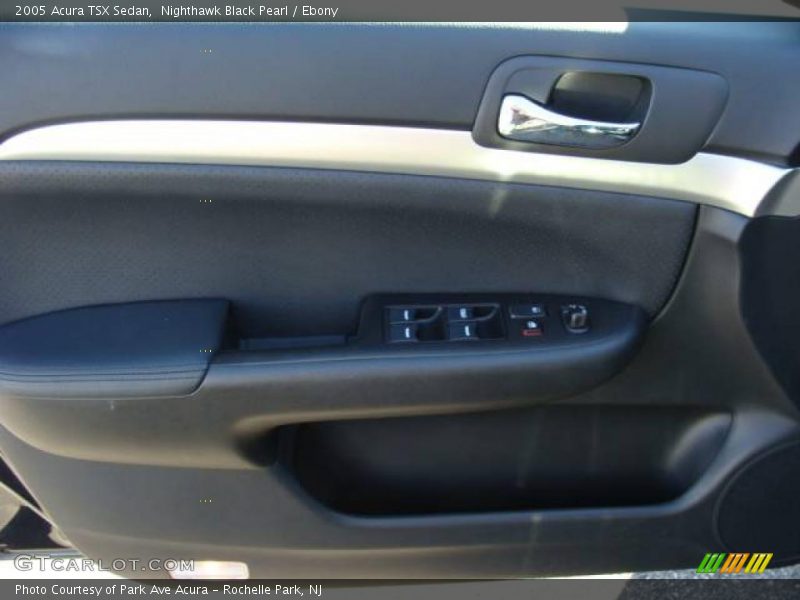 Nighthawk Black Pearl / Ebony 2005 Acura TSX Sedan