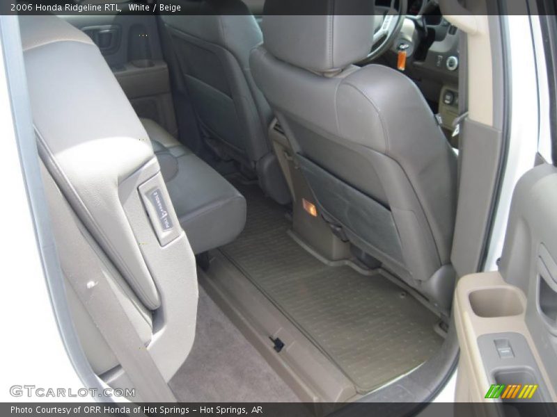 White / Beige 2006 Honda Ridgeline RTL