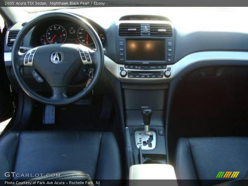 Nighthawk Black Pearl / Ebony 2005 Acura TSX Sedan