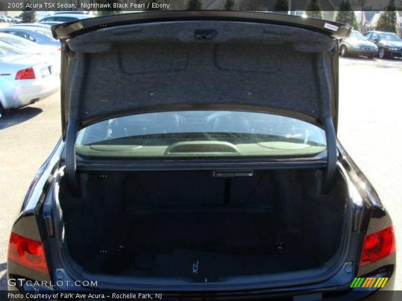 Nighthawk Black Pearl / Ebony 2005 Acura TSX Sedan