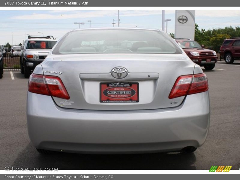 Titanium Metallic / Ash 2007 Toyota Camry CE