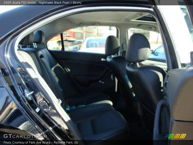 Nighthawk Black Pearl / Ebony 2005 Acura TSX Sedan