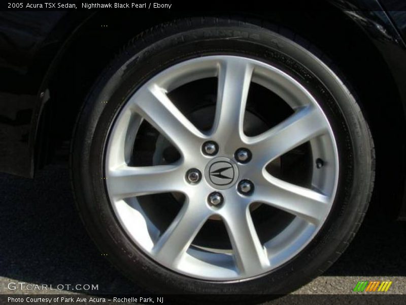 Nighthawk Black Pearl / Ebony 2005 Acura TSX Sedan