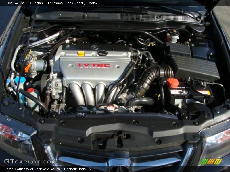Nighthawk Black Pearl / Ebony 2005 Acura TSX Sedan