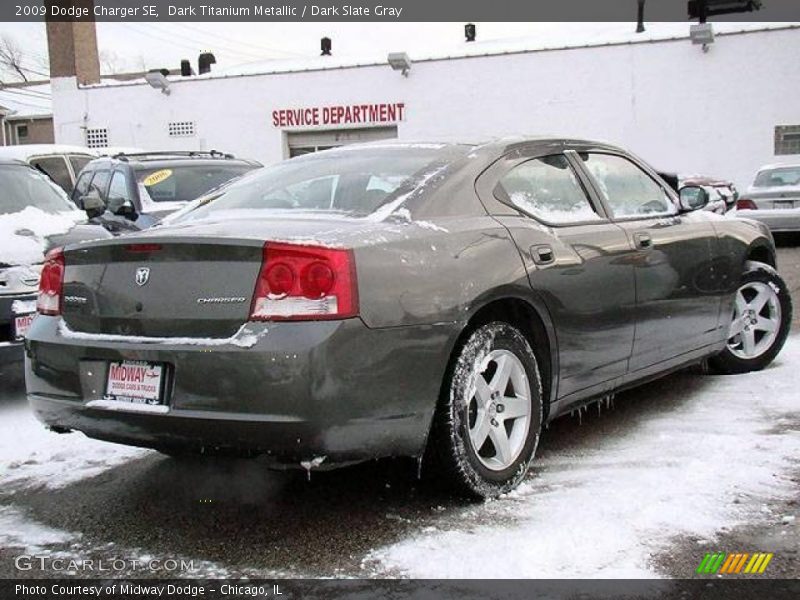 Dark Titanium Metallic / Dark Slate Gray 2009 Dodge Charger SE