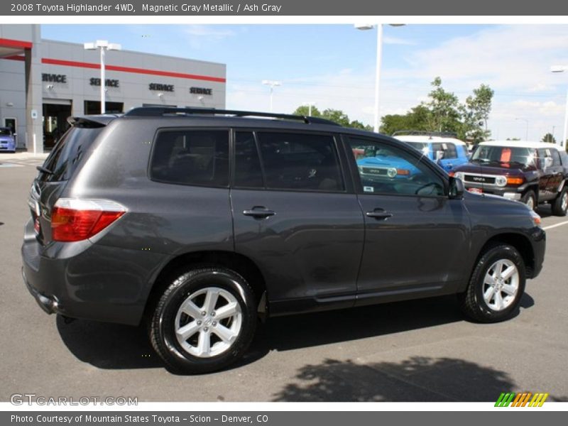 Magnetic Gray Metallic / Ash Gray 2008 Toyota Highlander 4WD