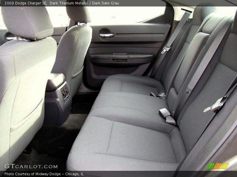 Dark Titanium Metallic / Dark Slate Gray 2009 Dodge Charger SE
