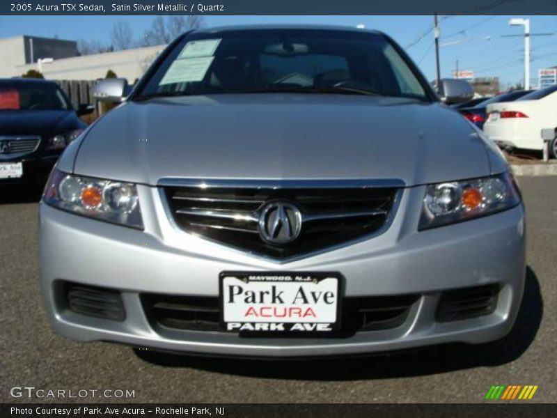 Satin Silver Metallic / Quartz 2005 Acura TSX Sedan