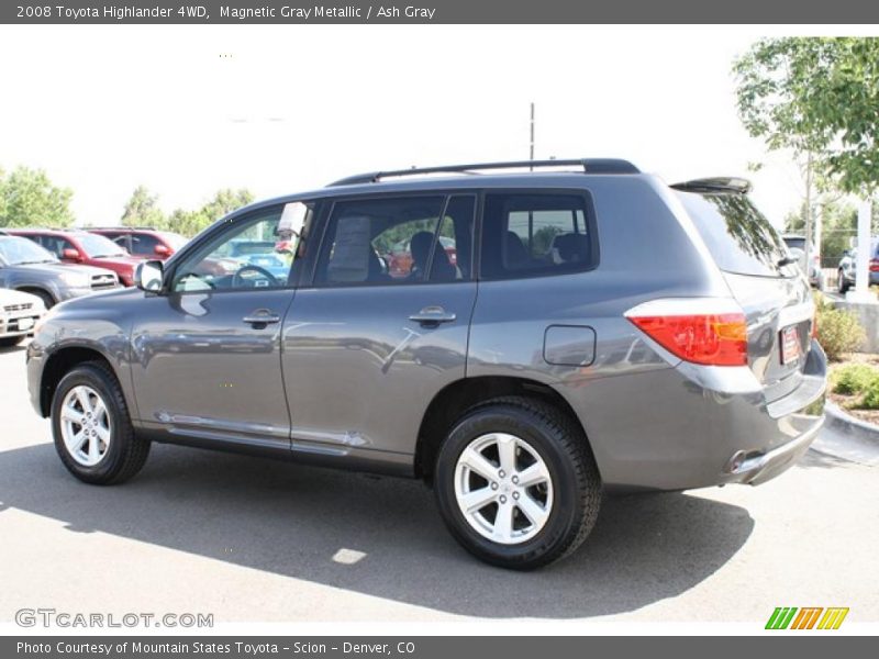 Magnetic Gray Metallic / Ash Gray 2008 Toyota Highlander 4WD