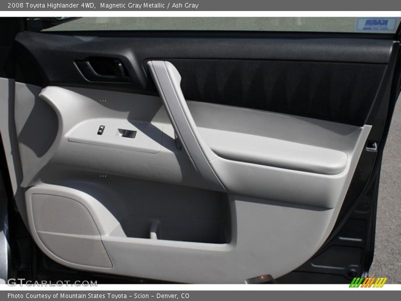 Magnetic Gray Metallic / Ash Gray 2008 Toyota Highlander 4WD