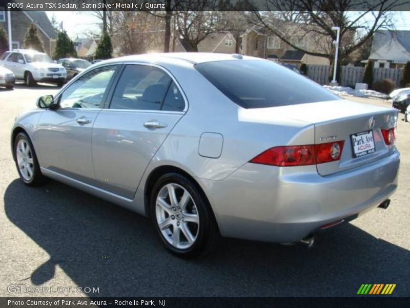 Satin Silver Metallic / Quartz 2005 Acura TSX Sedan