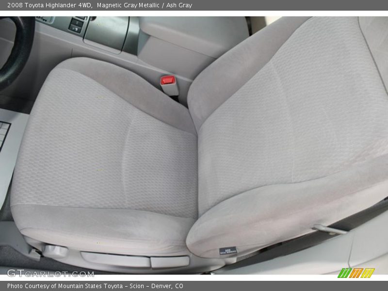 Magnetic Gray Metallic / Ash Gray 2008 Toyota Highlander 4WD